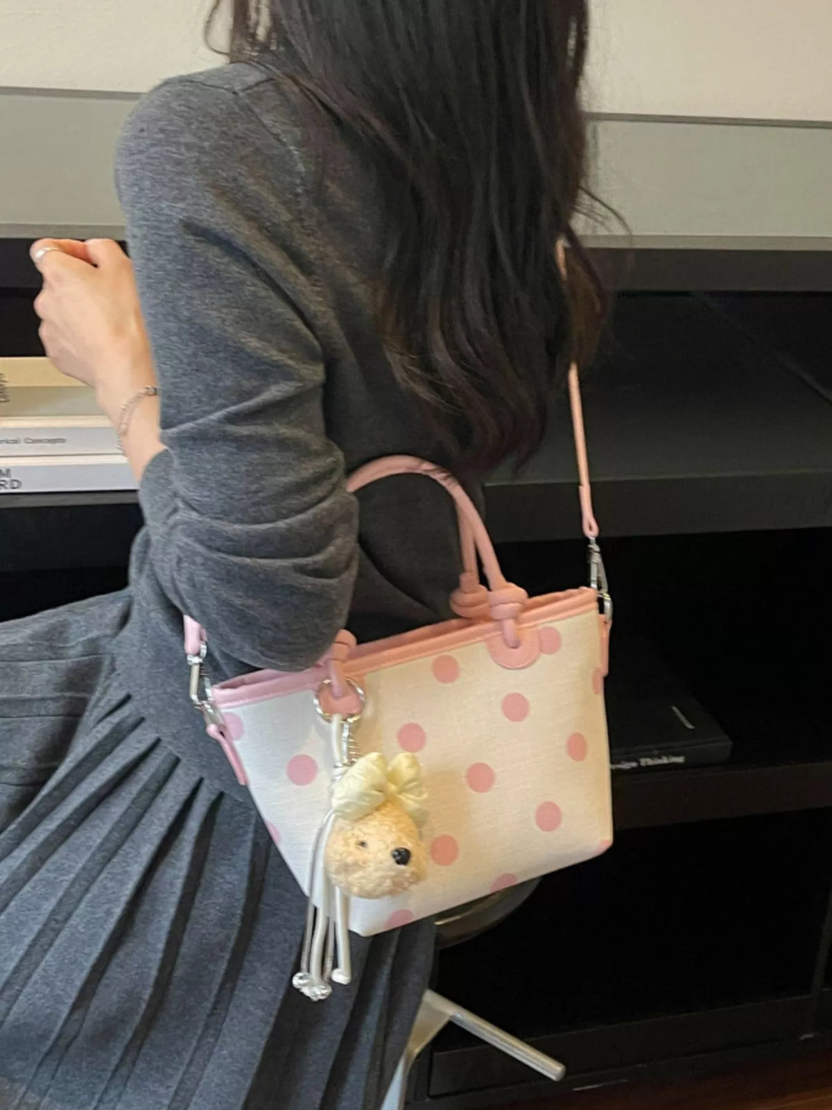 Polka Dot Crossbody Bag