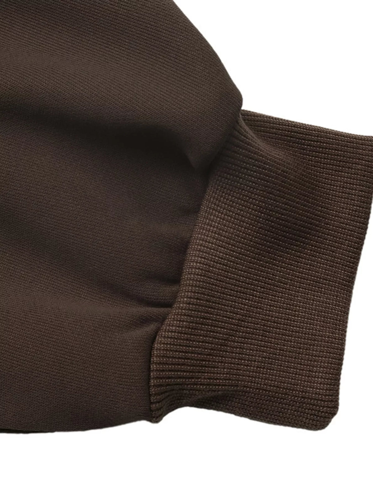 Polo Collar Dropped Shoulder Sweatshirt - Lilixa.store
