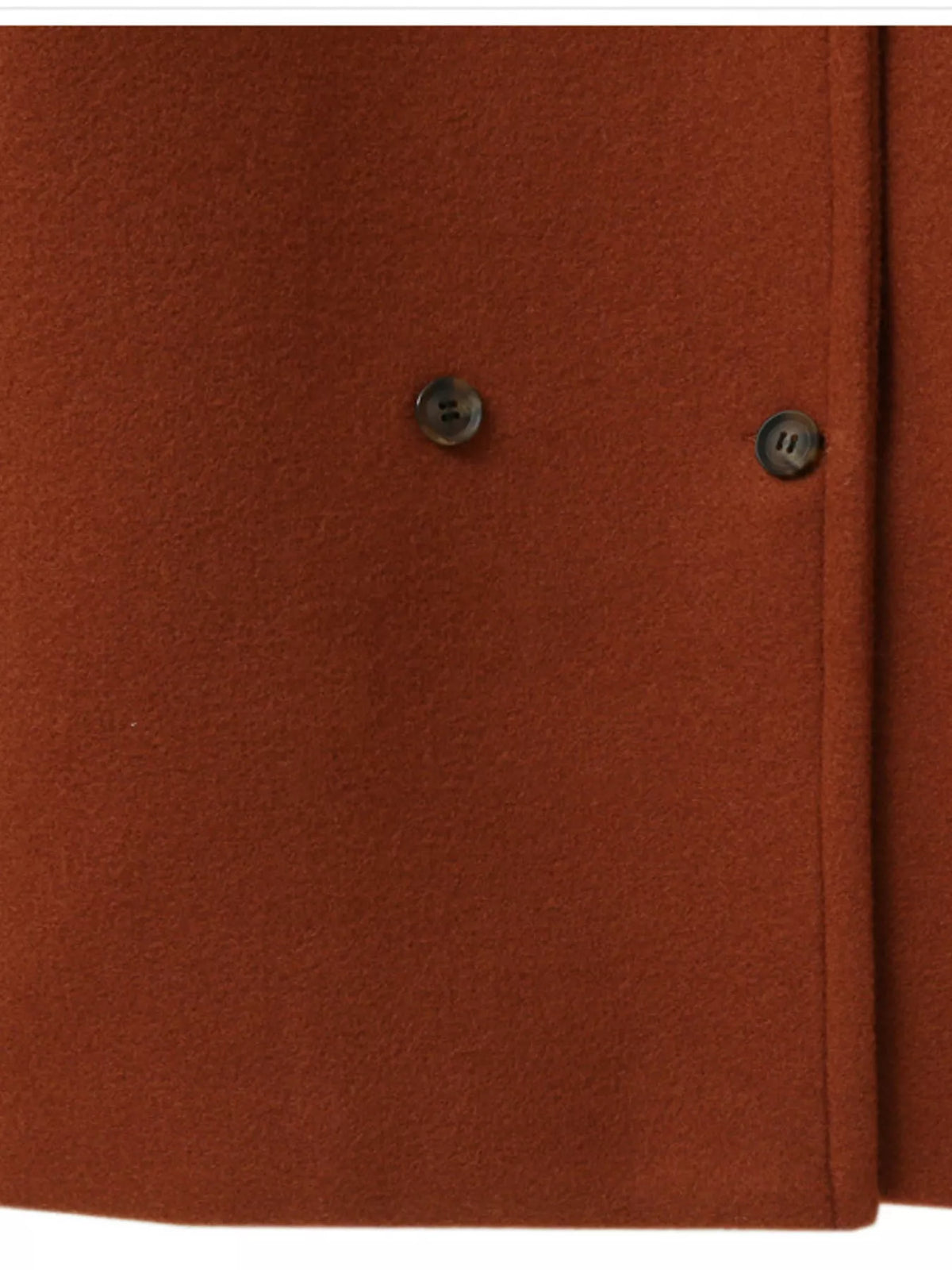 Double-Breasted Long Sleeve Coat, view 7