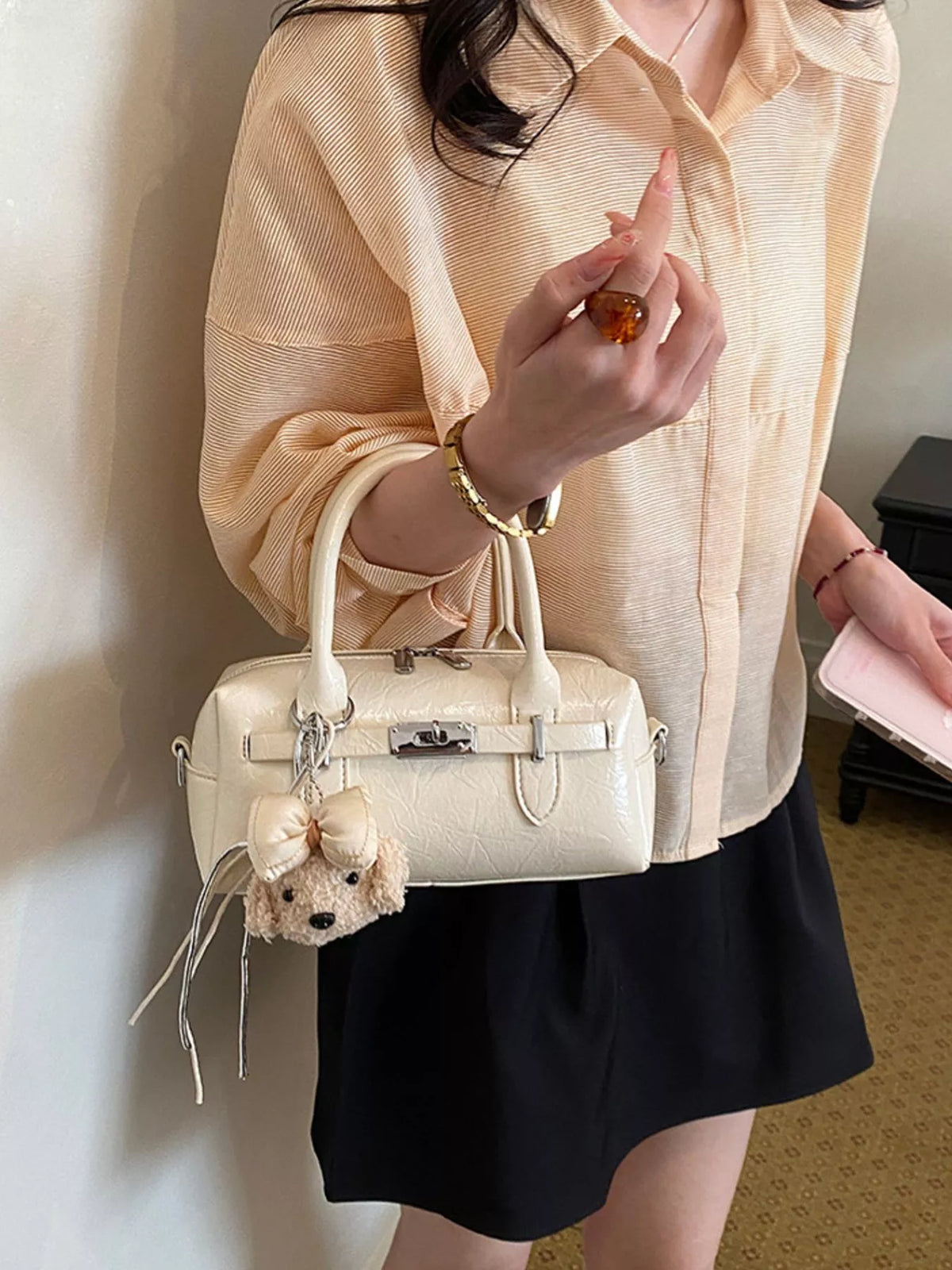 Top-Handle Shoulder Bag - Lilixa.store