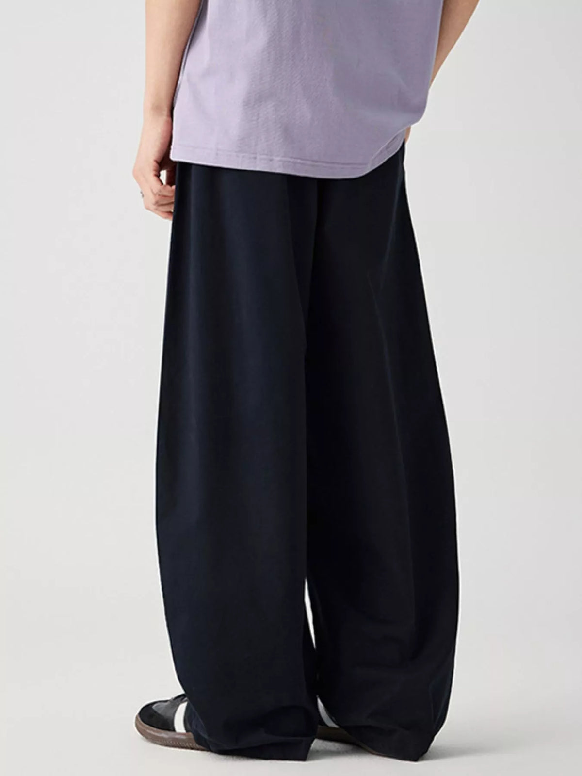 Men's Wide Leg Casual Pants in Khaki, view 6