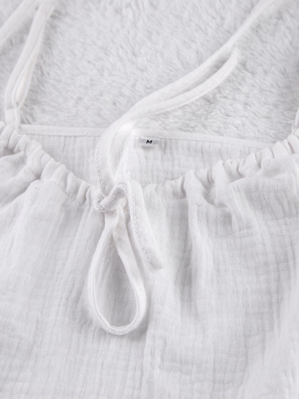 Tie Front Relaxed Fit Cami and Shorts Set - Lilixa.store