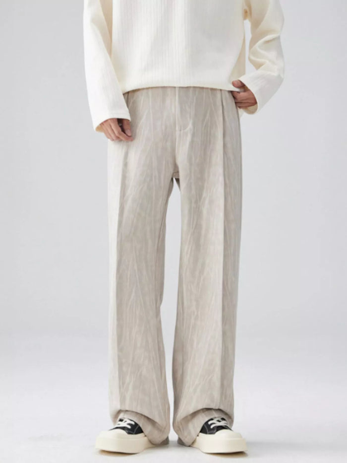Men's Full Size Wide Leg Casual Pants Plus Size