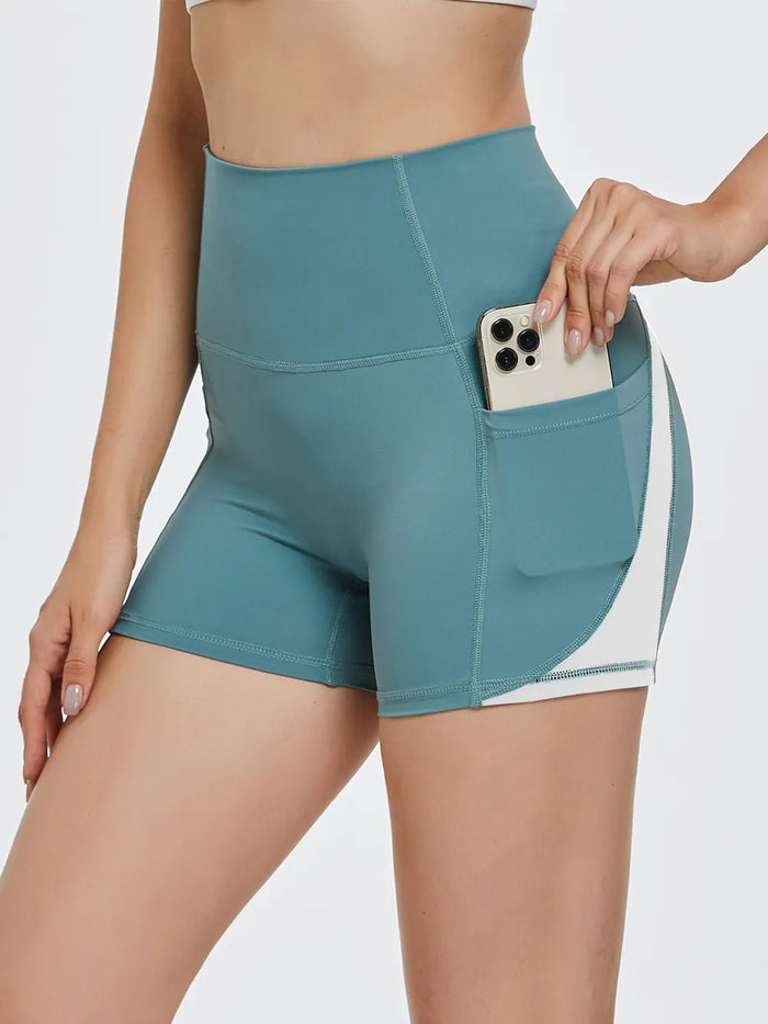 High Waist Active Shorts - Lilixa.store
