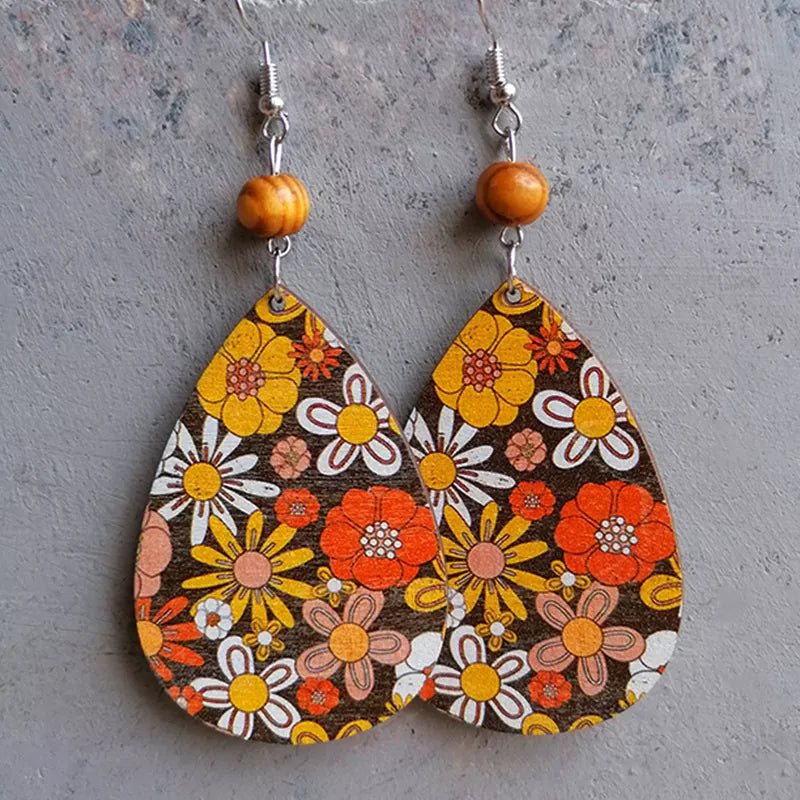 Teardrop Drop Earrings - Lilixa.store