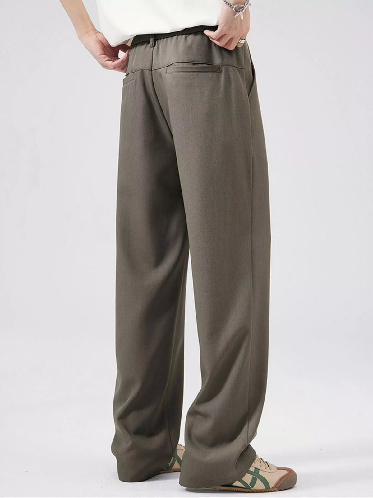 Men's Full Size Wide Leg Pants Plus Size, view 6