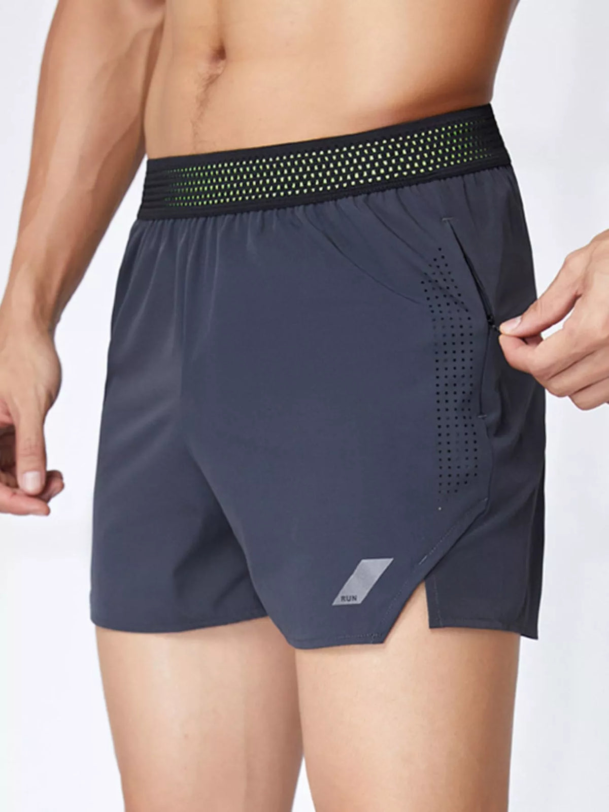 Men's Plus Size Lightweight Quick-Dry Active Shorts, view 3