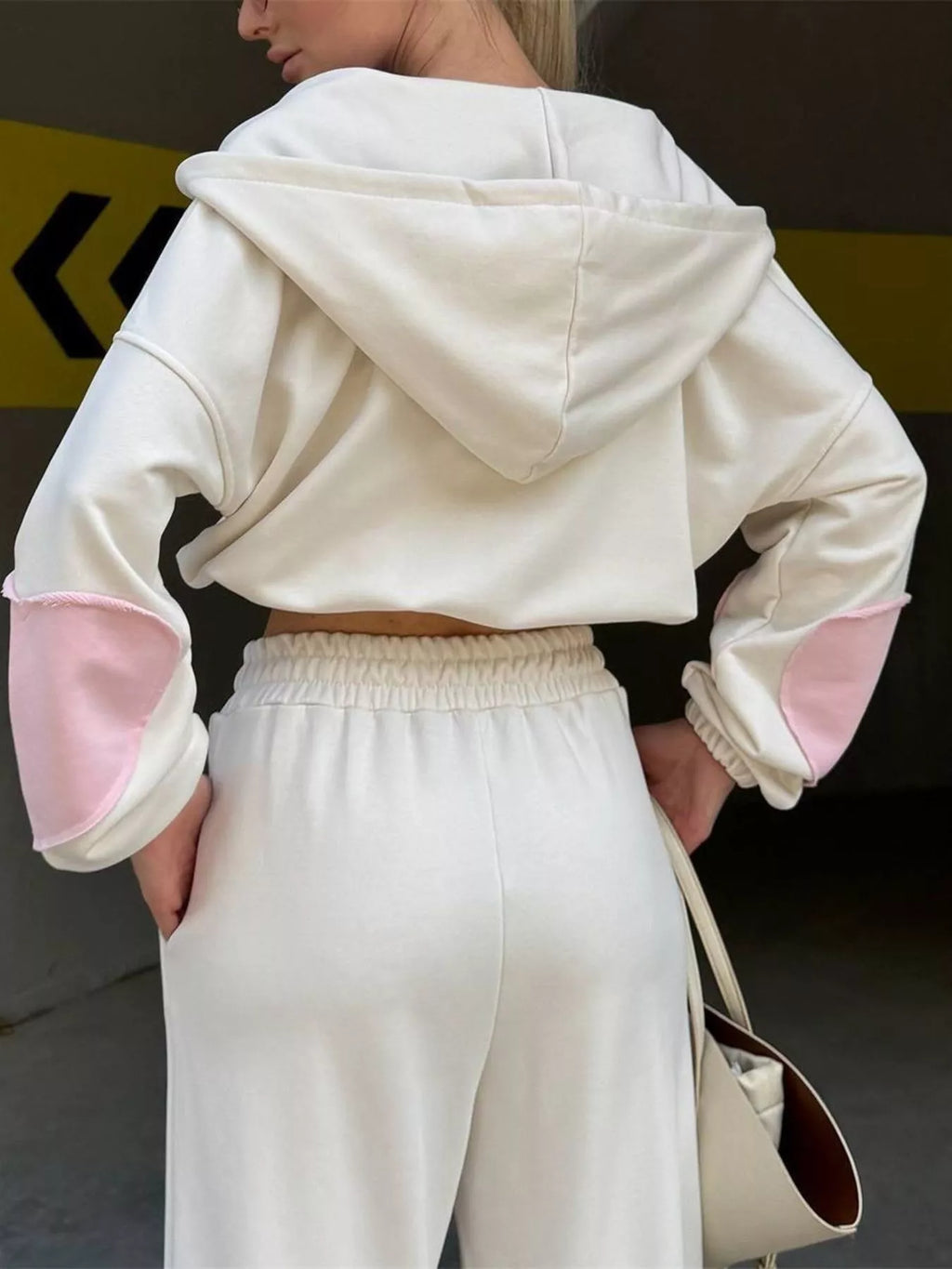 Zip Up Hoodie and Wide-Leg Pants Set - Lilixa.store