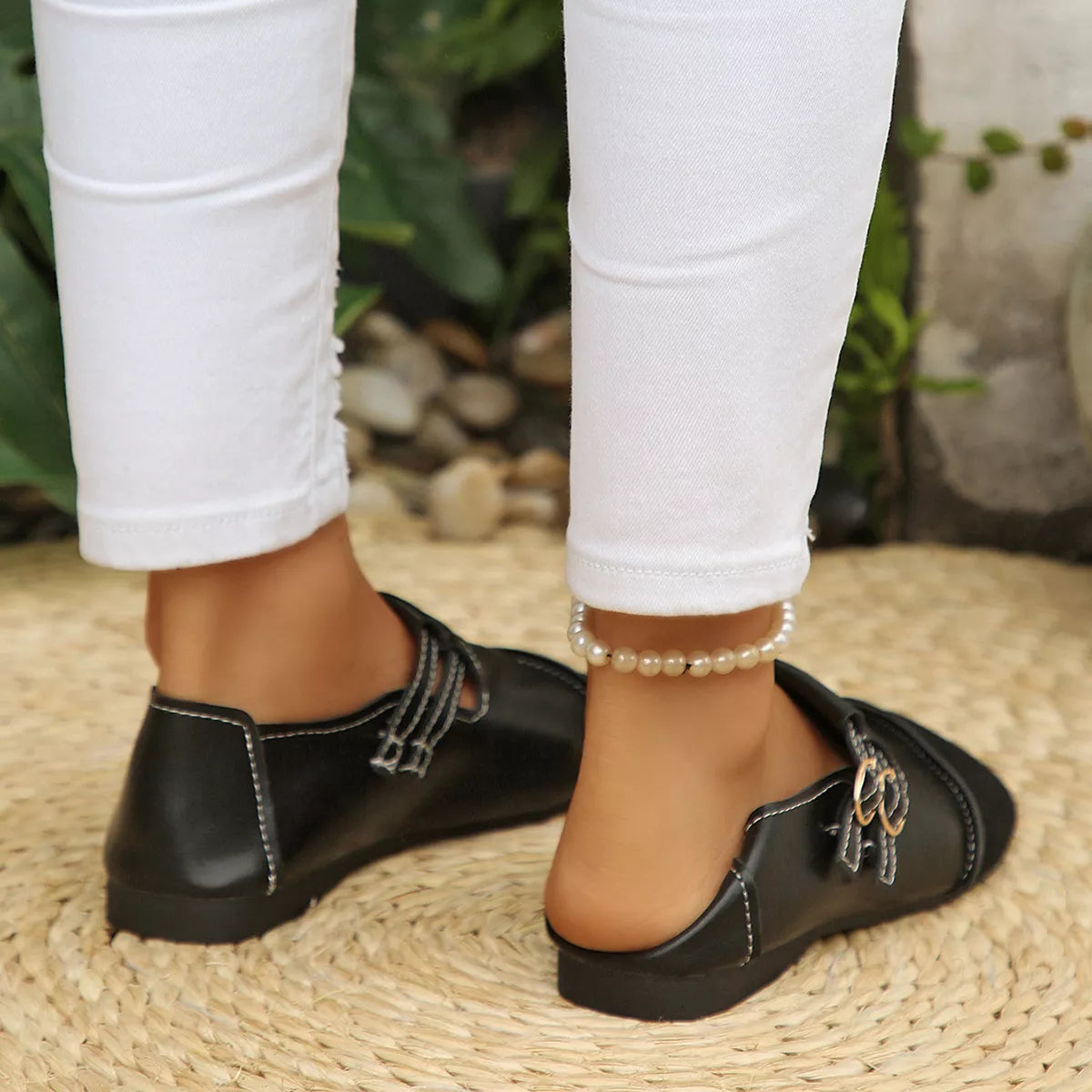 Round Toe Slip-Ons - Lilixa.store