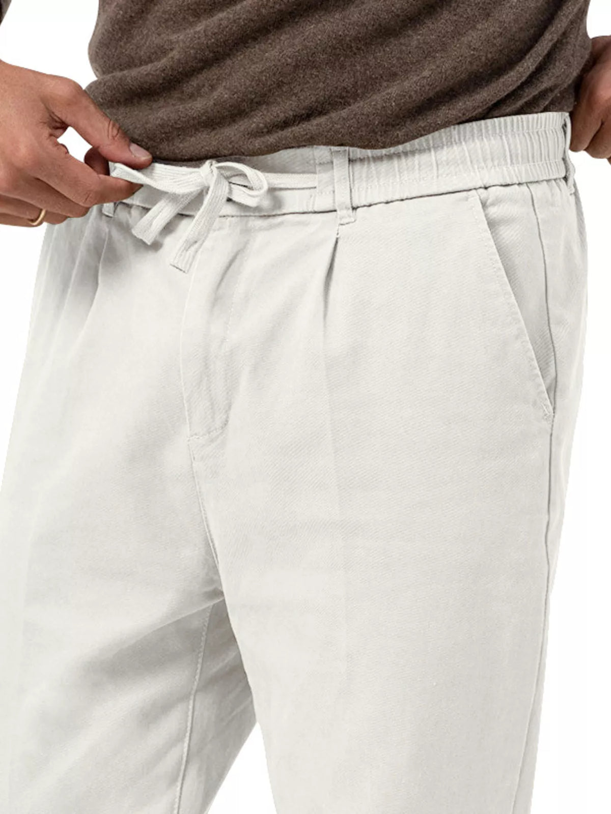 Men's Full Size Casual Drawstring Pants Plus Size