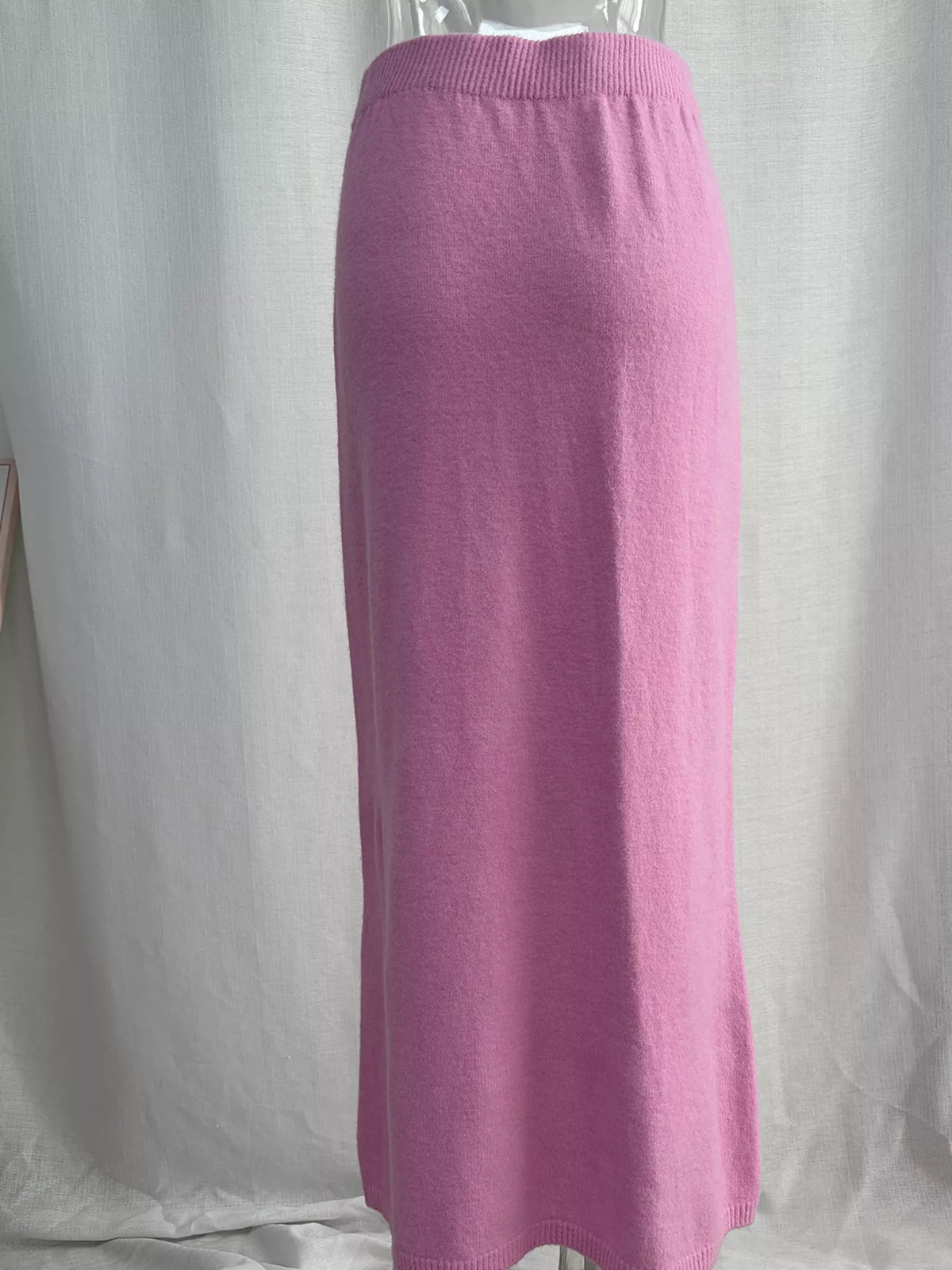 Waist-Tie Detail Sweater and Maxi Skirt Set, view 19