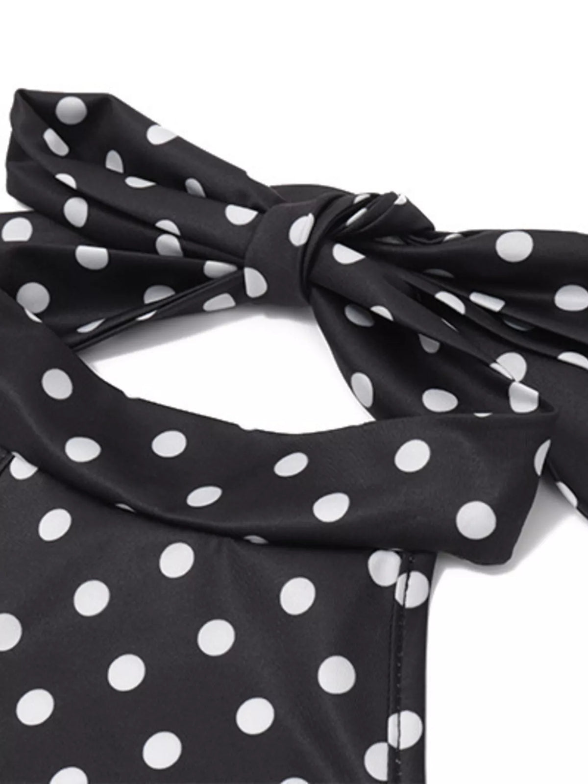 Polka Dot Sleeveless Mini Dress - Lilixa.store