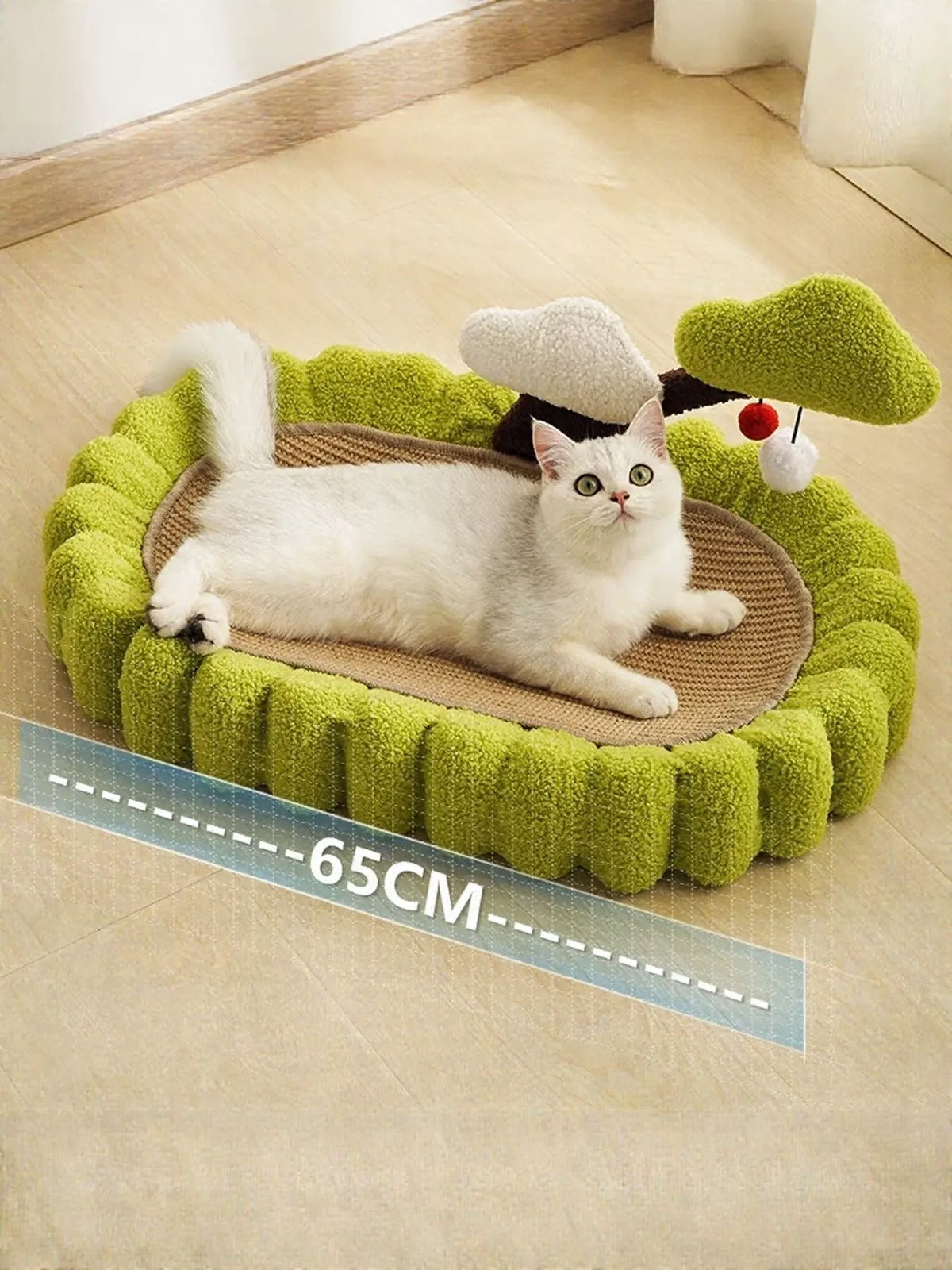 Soft Cat Scratching Post Bed - Lilixa.store