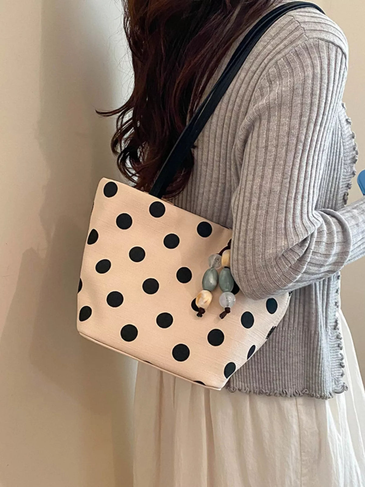 Polka Dot Shoulder Bag