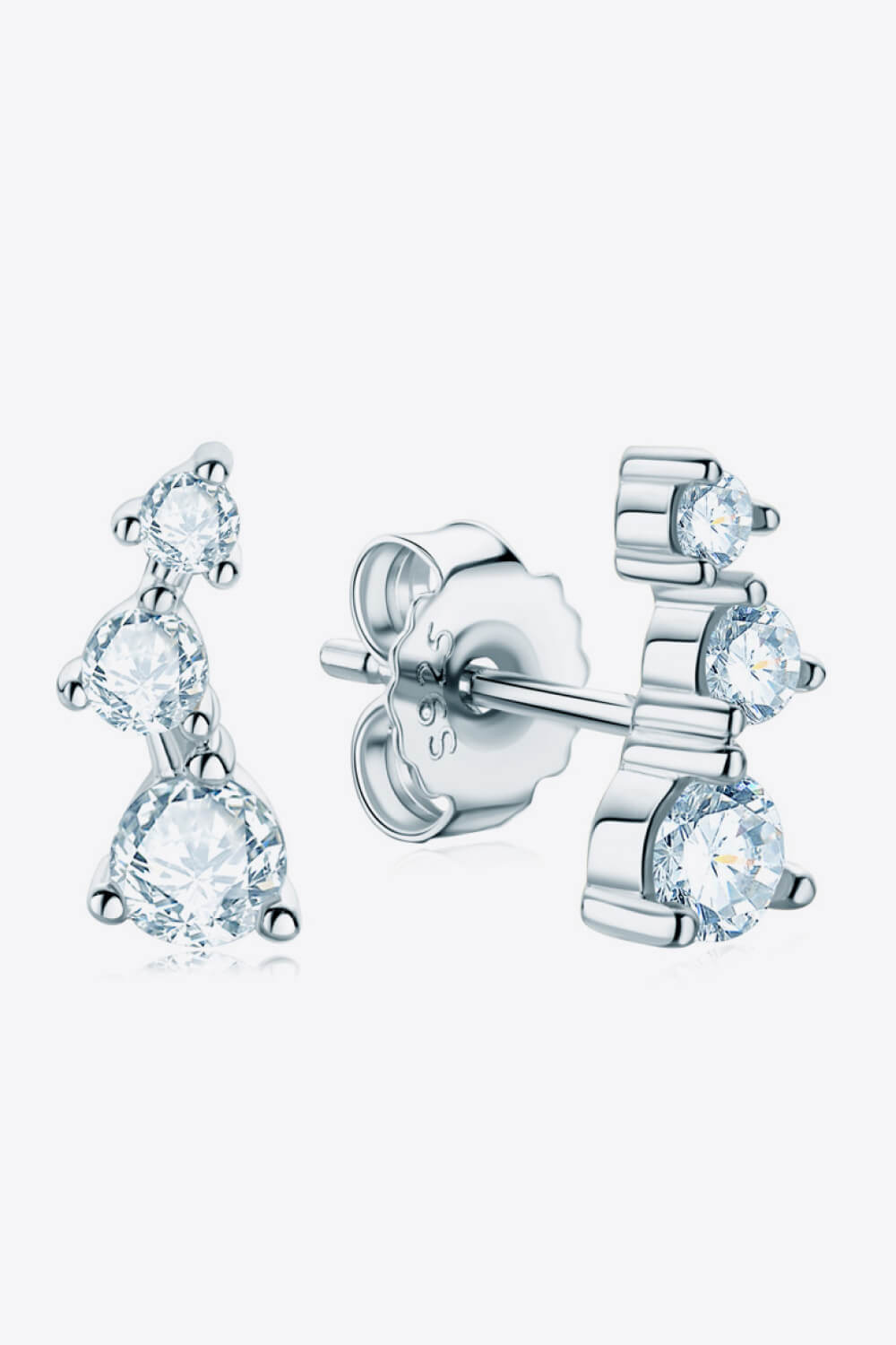 Adored Your Way Moissanite Stud Earrings - Lilixa.store
