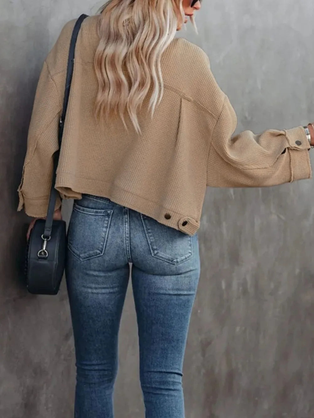 Button Up Long Sleeve Jacket, view 11