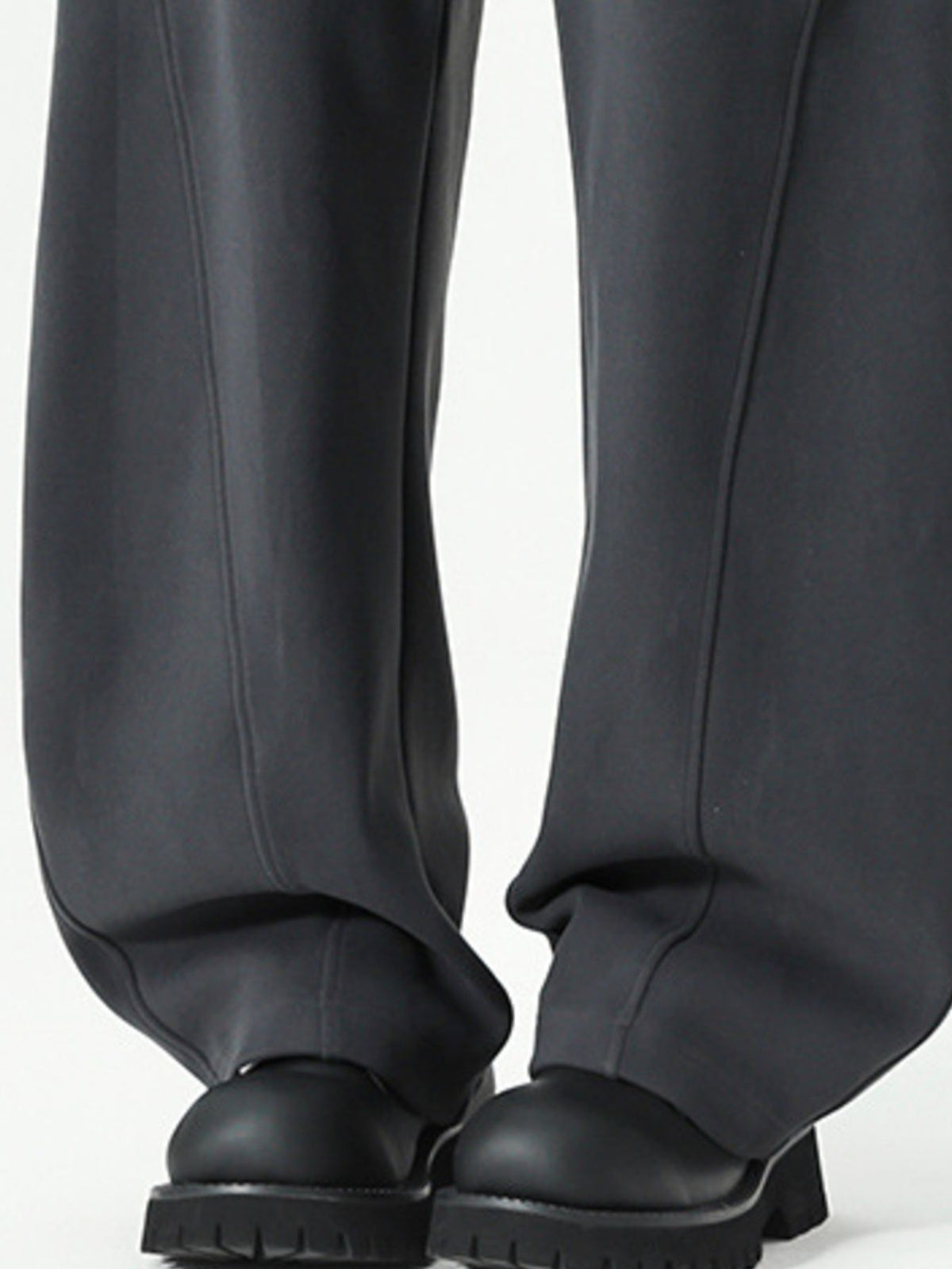 Men's Plus Size Wide Leg Casual Drawstring Pants, view 2