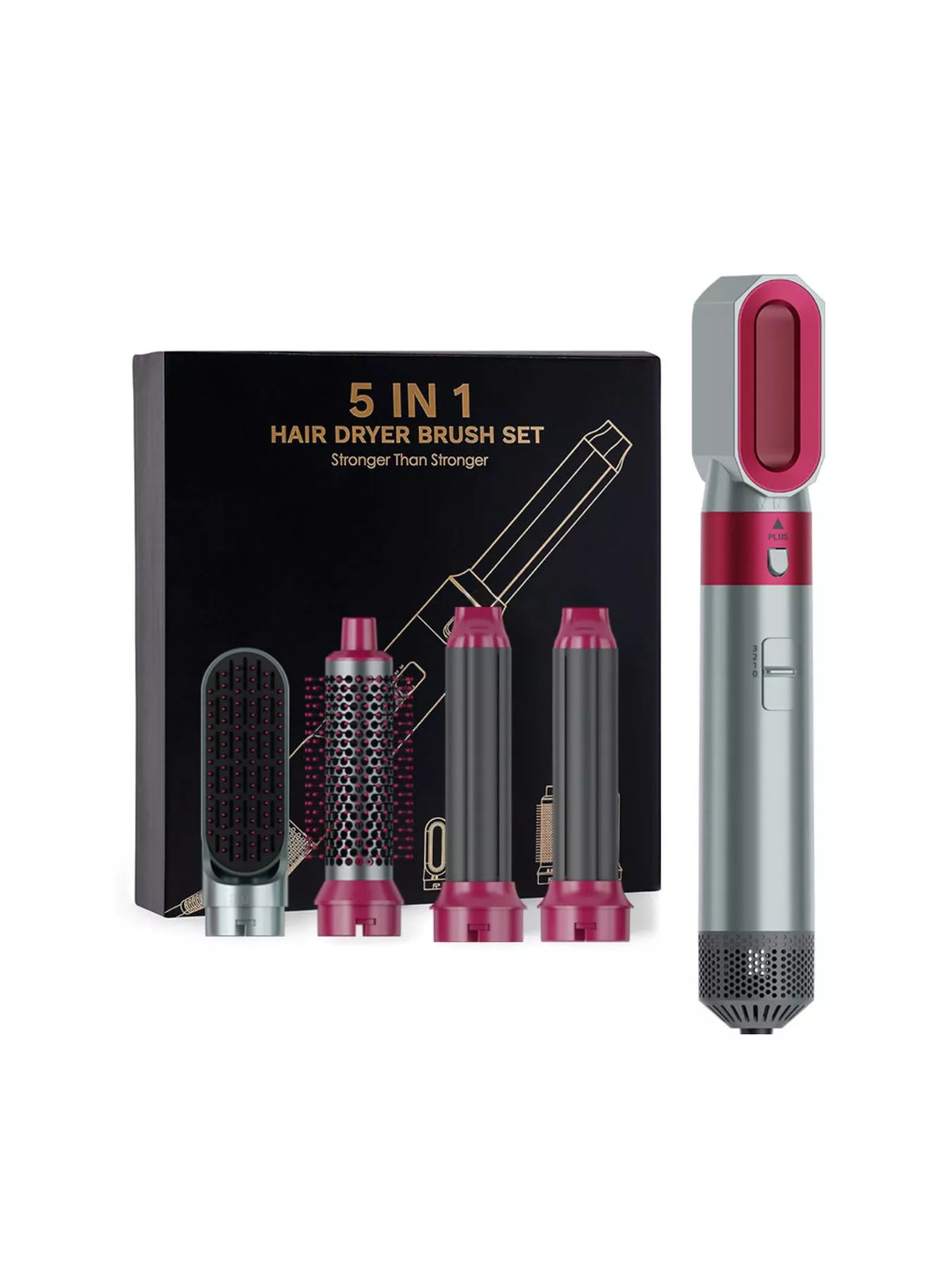 5-in-1 Interchangeable Hot Air Brush - Lilixa.store