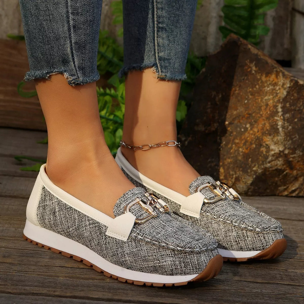 Round Toe Slip-Ons - Lilixa.store