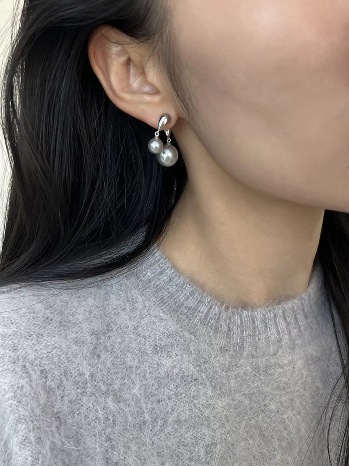 Pearl Alloy Drop Earrings - Lilixa.store