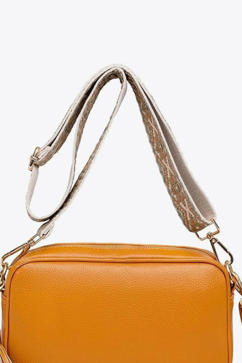PU Leather Tassel Crossbody Bag - Lilixa.store