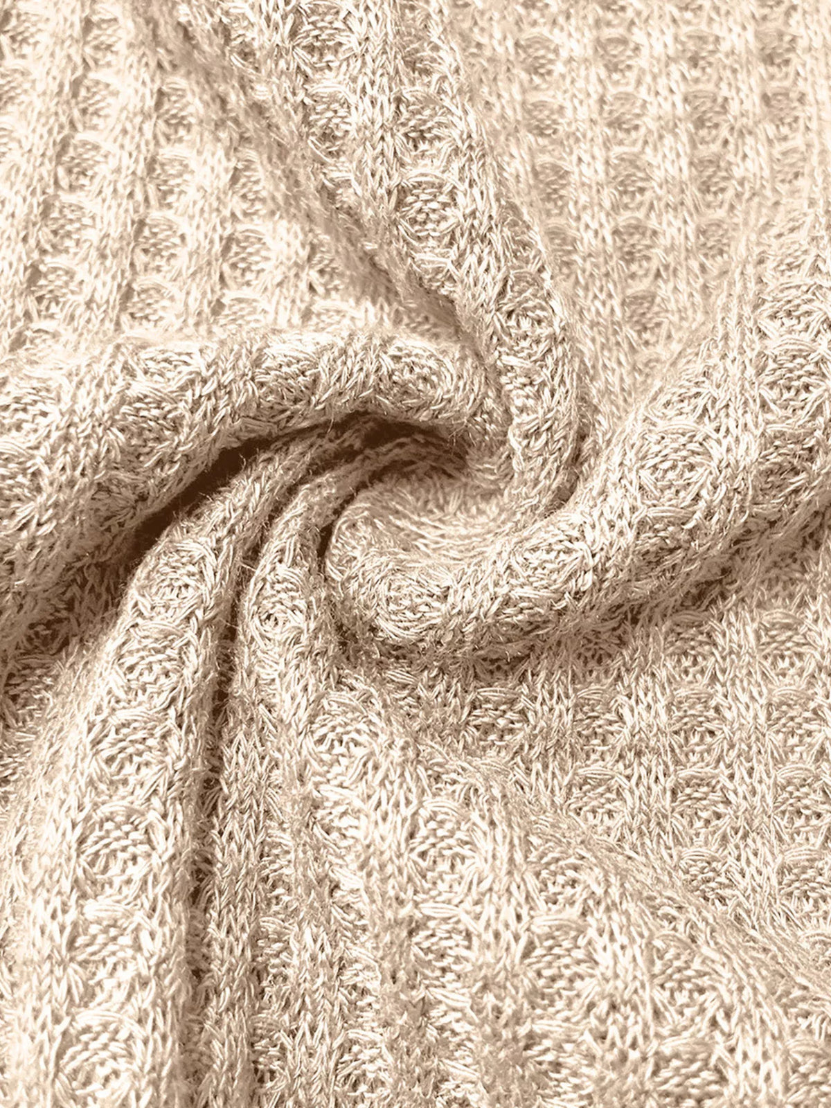 Button Detail Knitted Casual Top - Lilixa.store