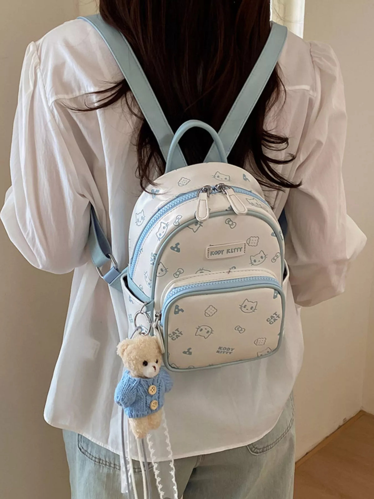 Cartoon Pattern Backpack Bag - Lilixa.store