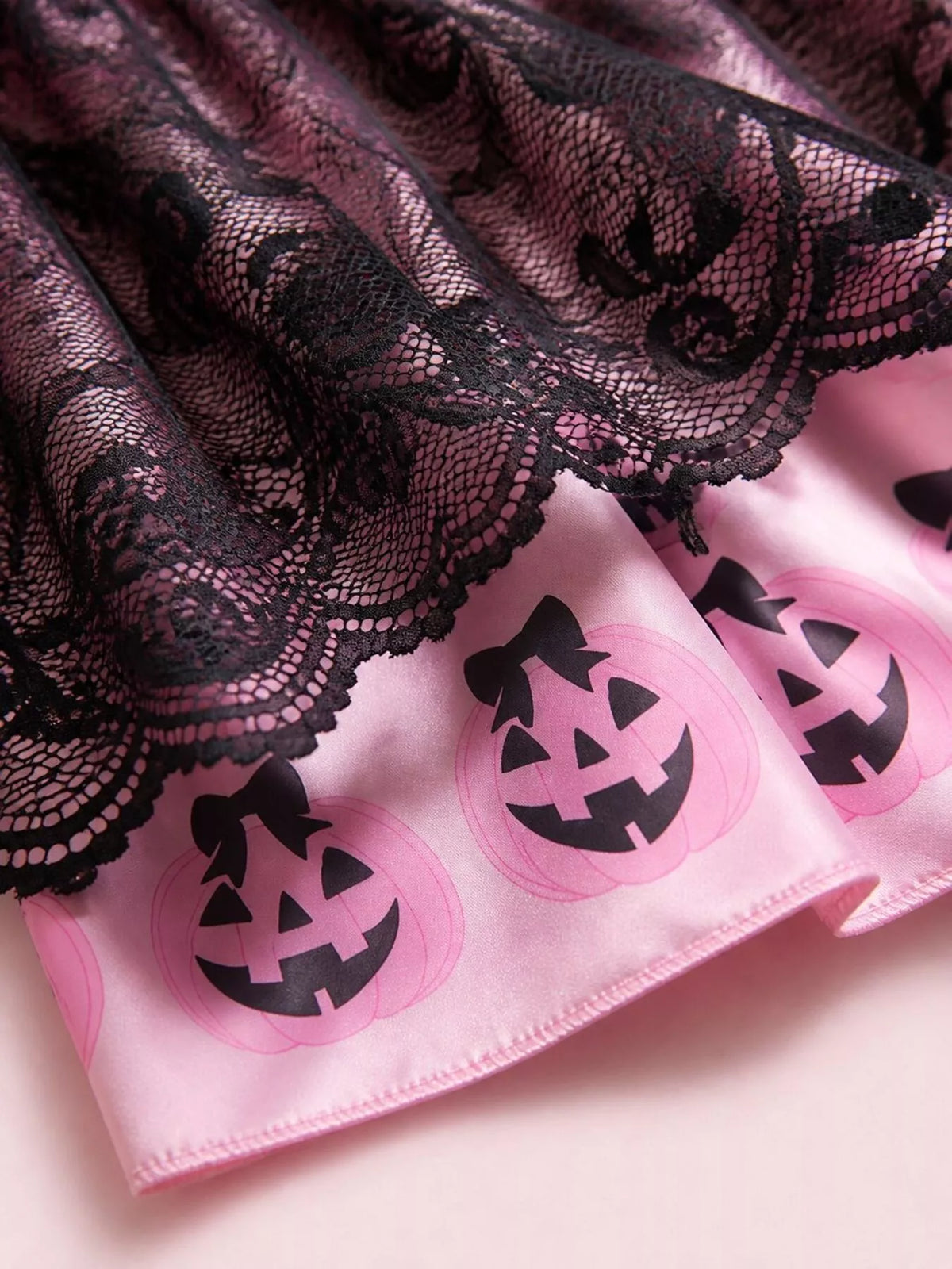 Children's Halloween Lolita Style Pumpkin Print Dress - Lilixa.store