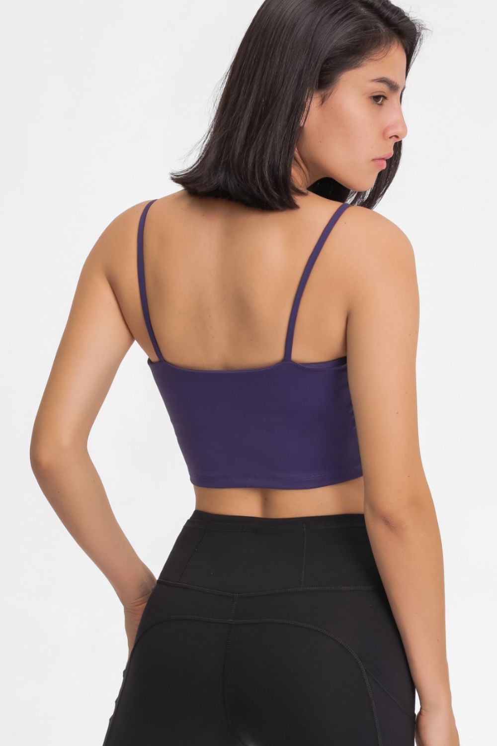 Millennia Feel Like Skin Scoop Neck Sports Cami - Lilixa.store
