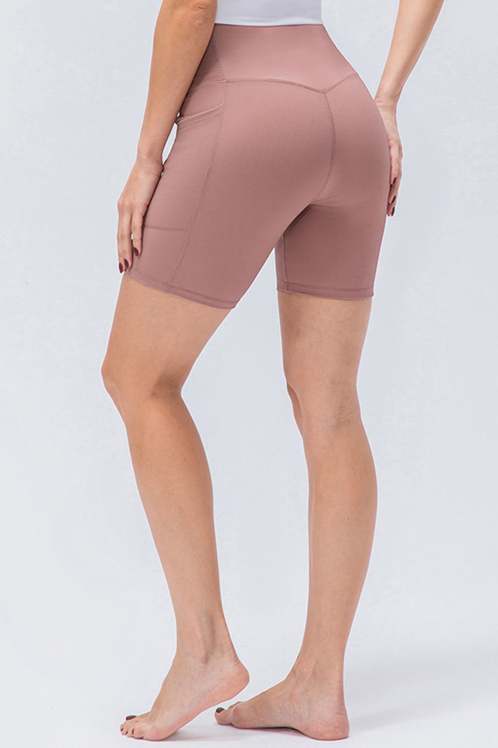 Slim Fit V-Waistband Sports Shorts - Lilixa.store