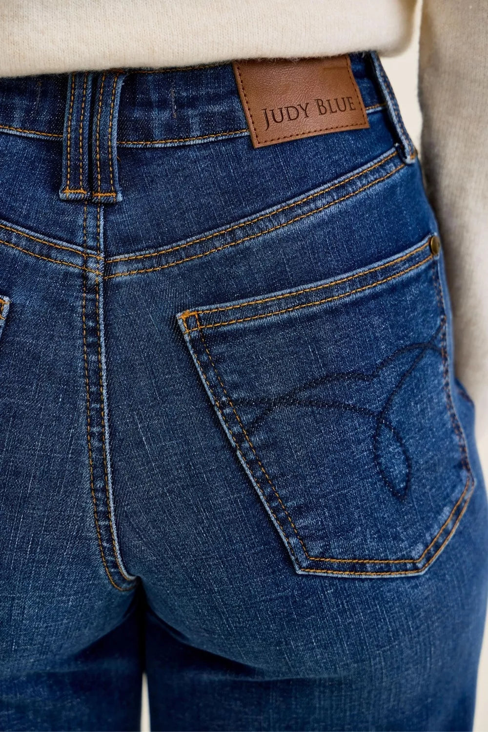 Judy Blue High Waist T.C. Claudia Ankle Wide Jeans - Lilixa.store
