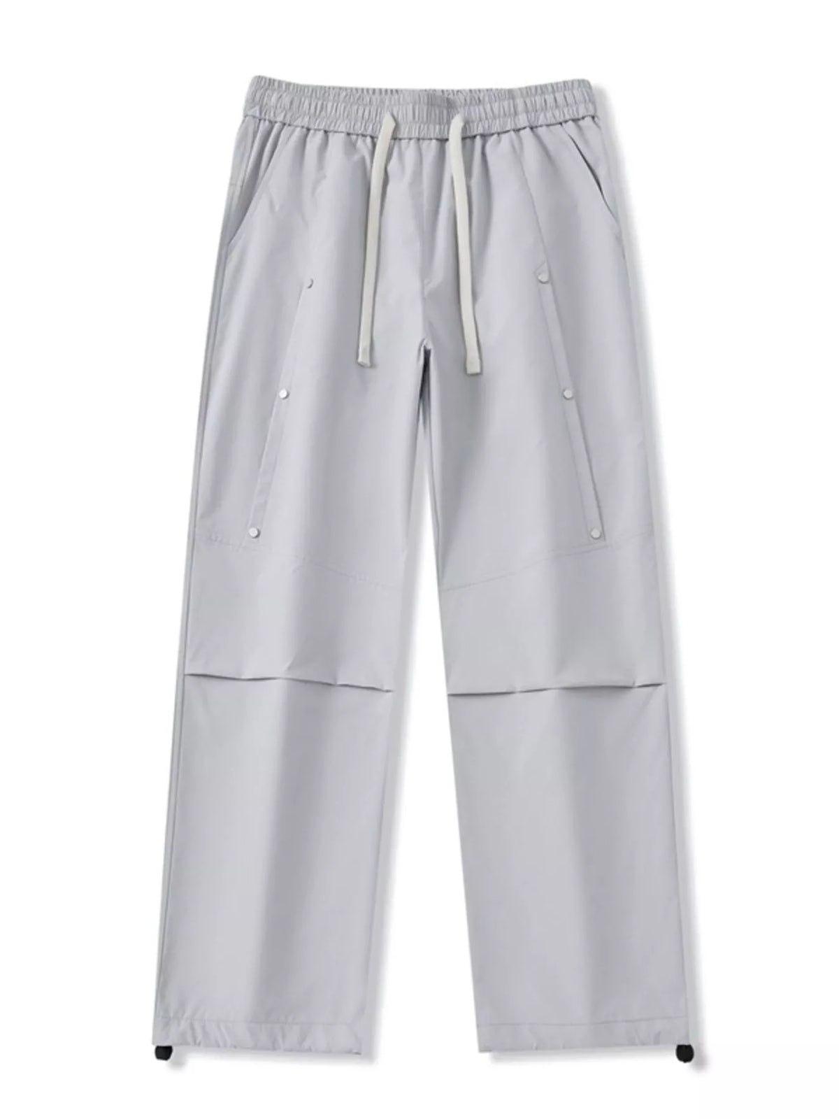 Men's Casual Cargo Pants in Light Gray