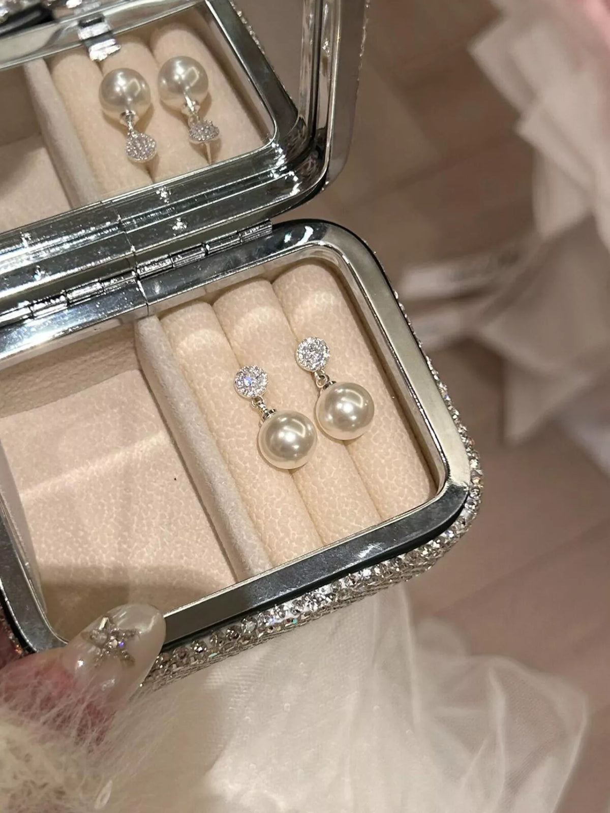Pearl Drop Earrings - Lilixa.store