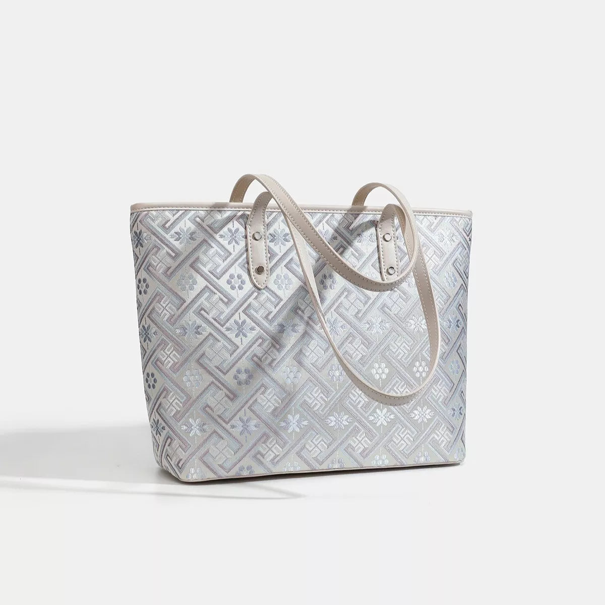 Geometric Pattern Tote Bag
