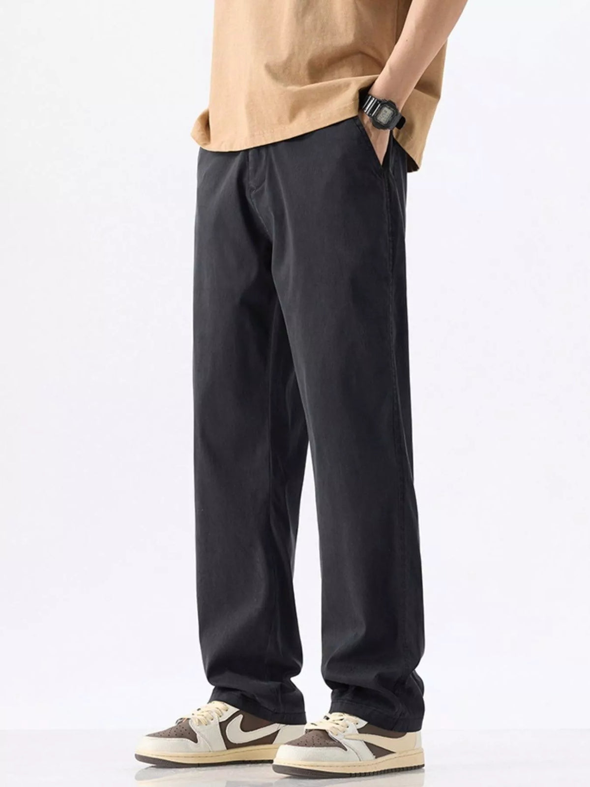 Men's Wide Leg Pants, view 4