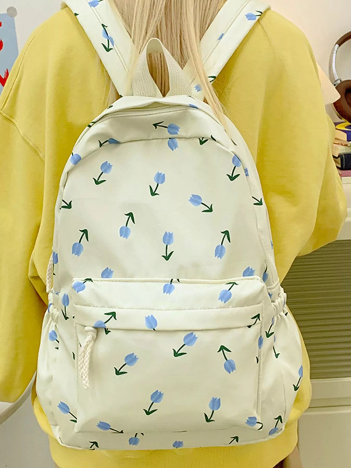 Floral Print Lightweight Backpack Bag - Lilixa.store