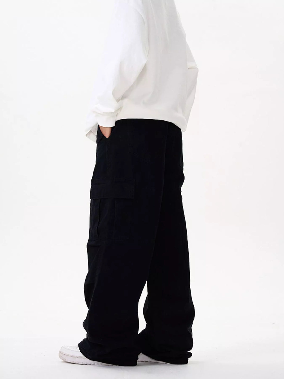 Men's Loose Fit Cargo Pants, view 4