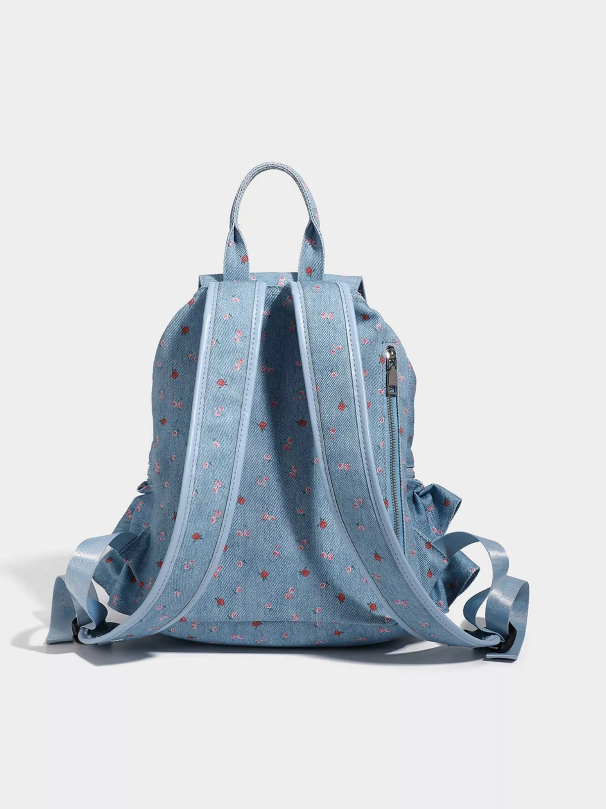 Floral Ruffle Backpack Bag - Lilixa.store
