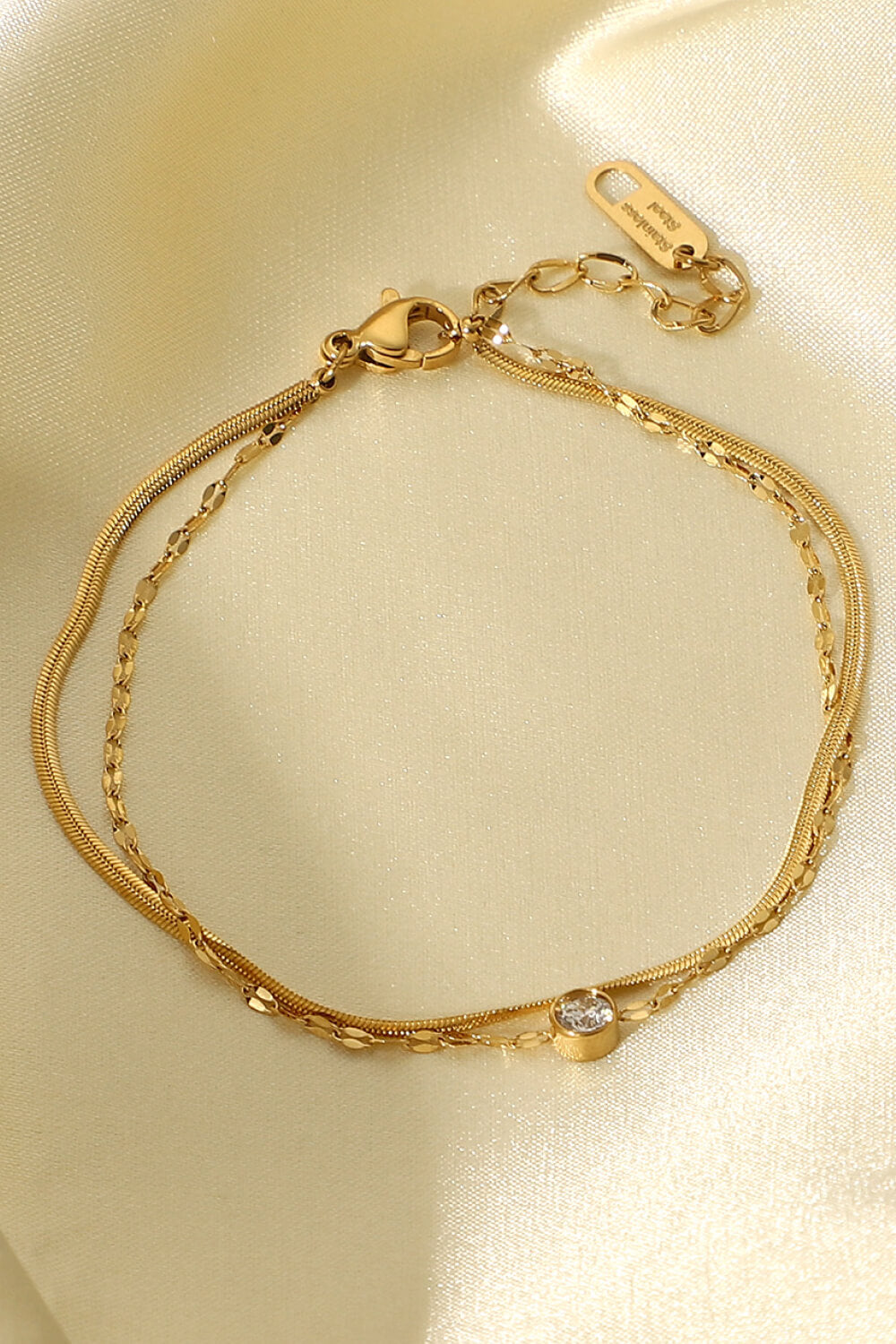 Icing on the Cake Strass doppellagiges Armband