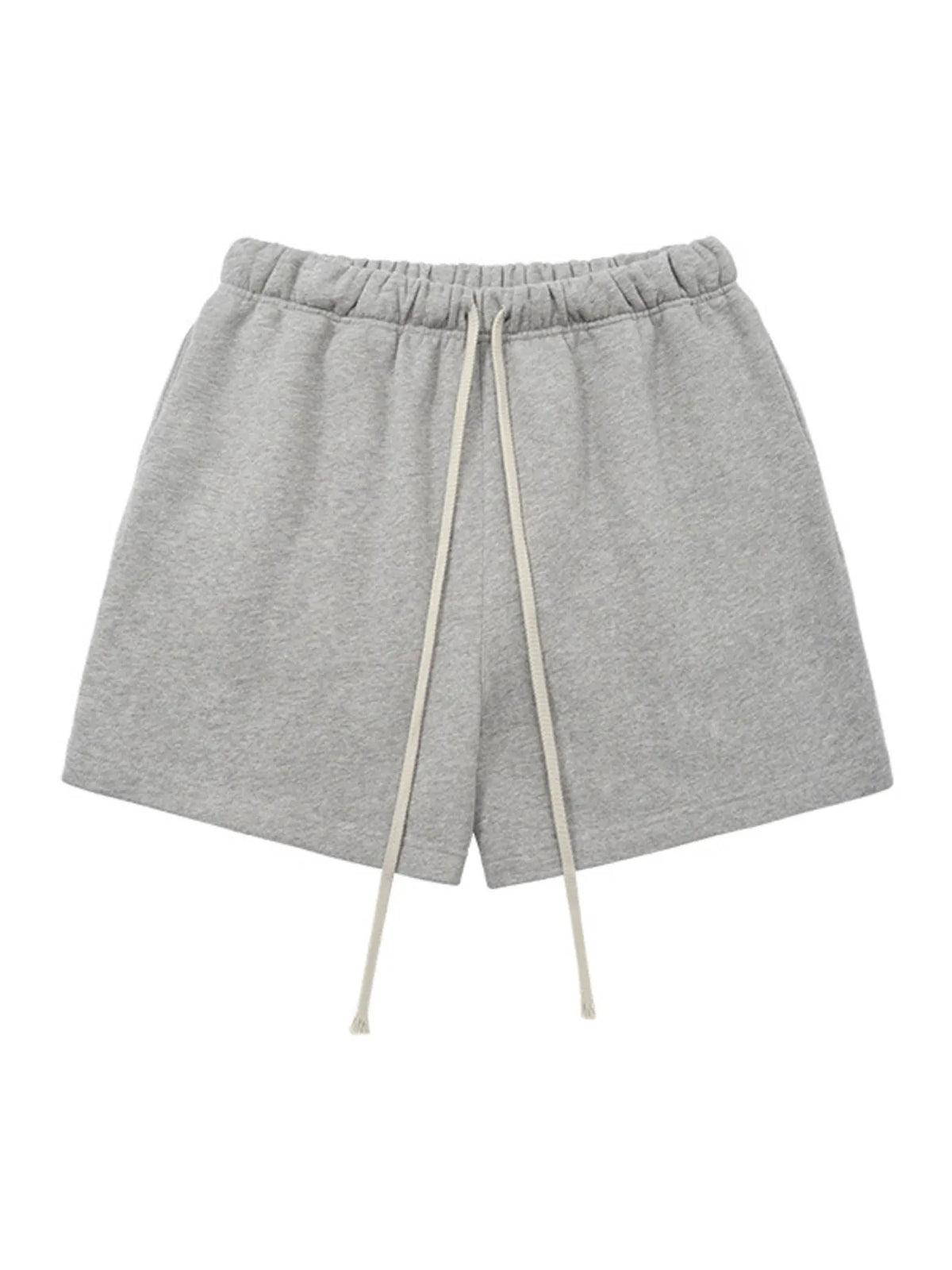 Men's Drawstring Loose Fit Shorts in Gray