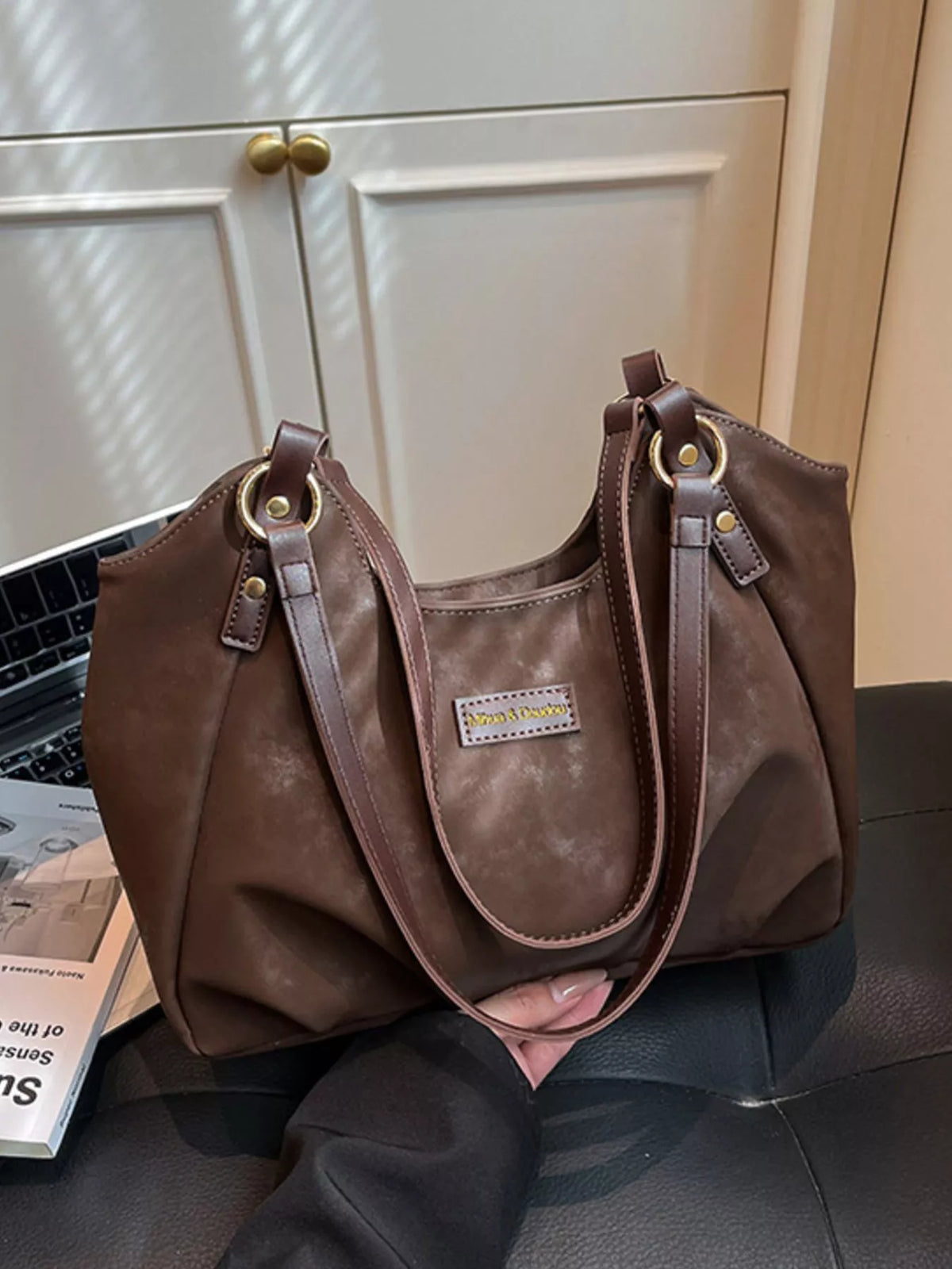 Vintage Suede Handbag