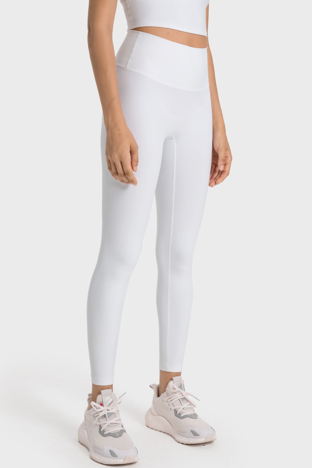 Millennia High-Rise Wide Waistband Yoga Leggings - Lilixa.store