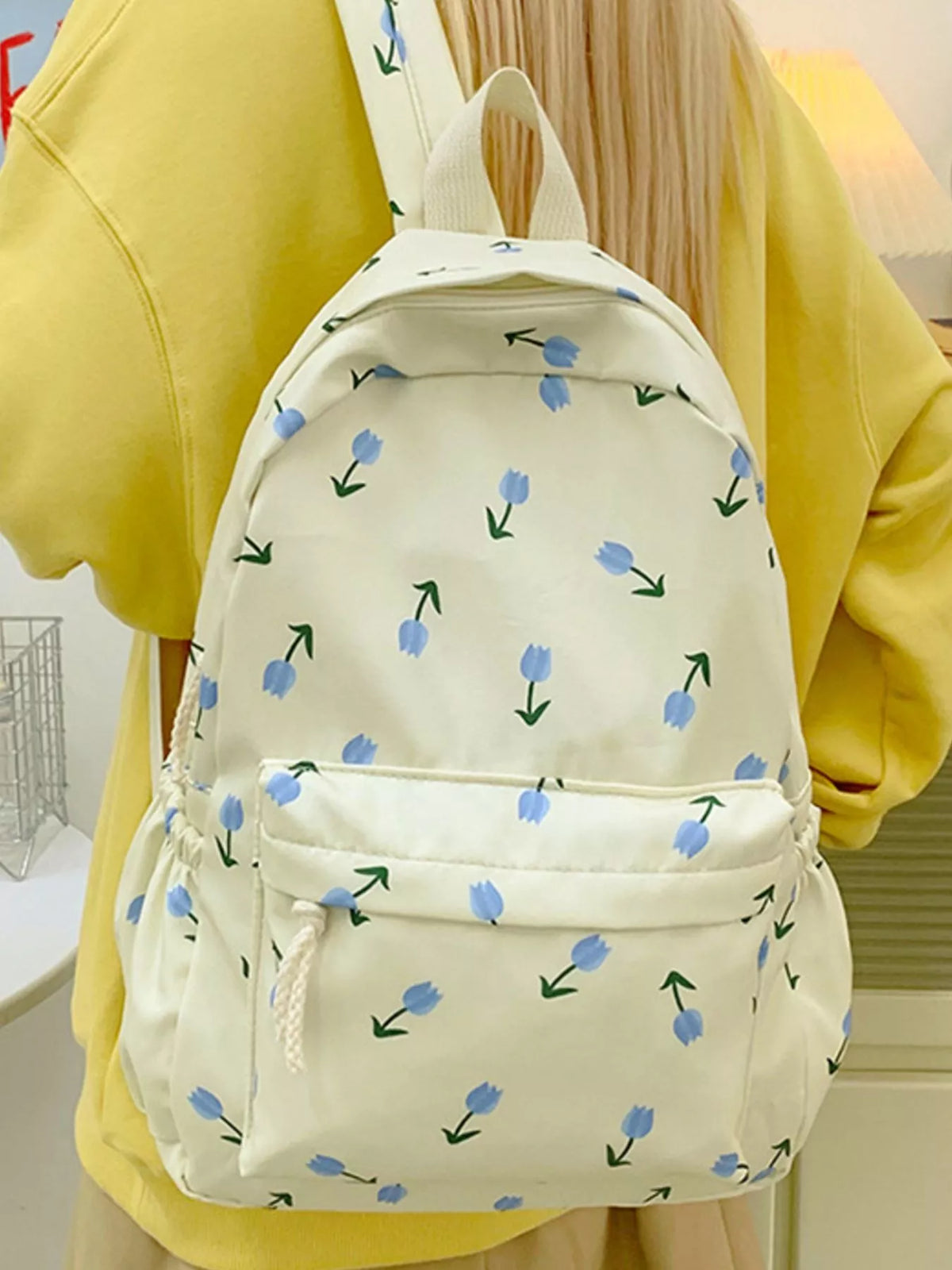 Floral Print Lightweight Backpack Bag - Lilixa.store