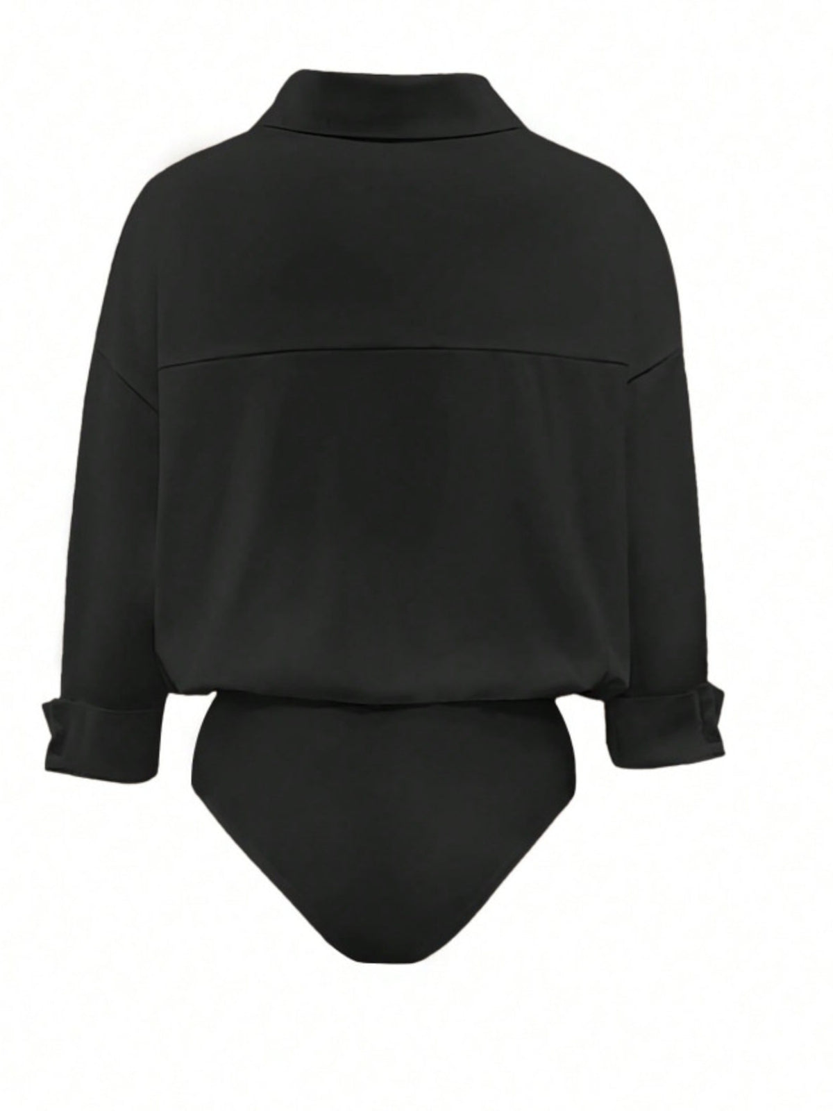Button-Down Long Sleeve Bodysuit - Lilixa.store