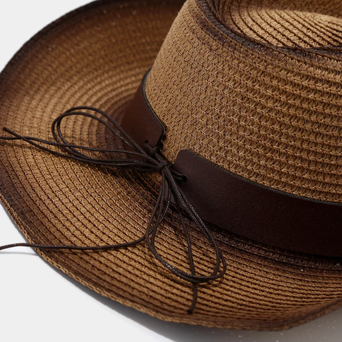 Bull Skull Straw Cowboy Hat - Lilixa.store