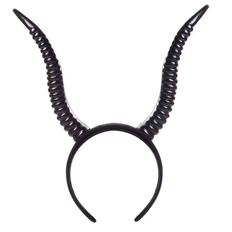 Halloween Gothic Devil Horn Headband - Lilixa.store