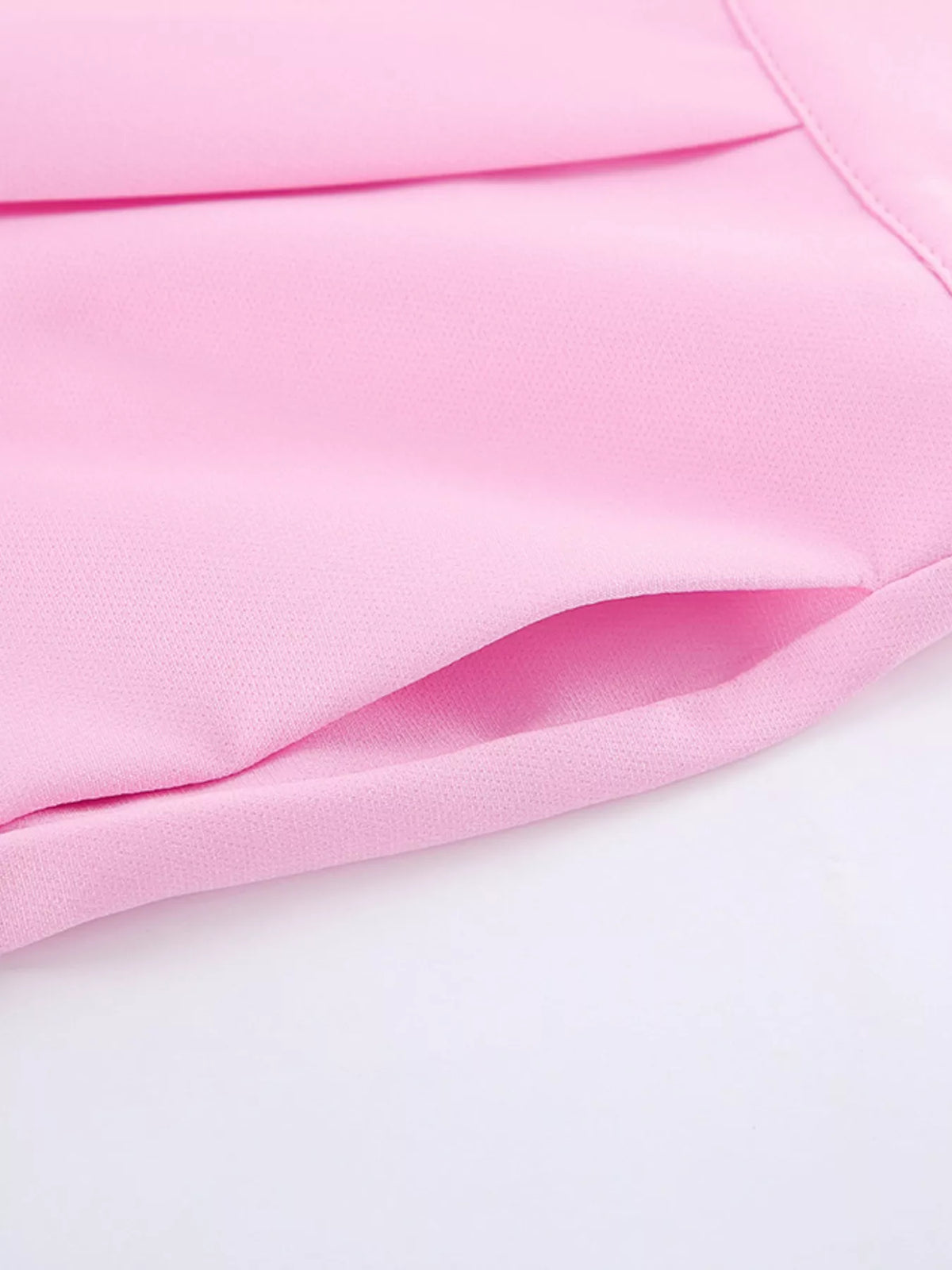 Sleeveless Blazer and Wide-Leg Pants Two-Piece Set in Pink, view 21