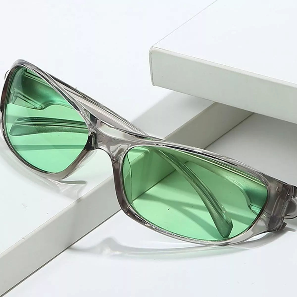 Rectangular Tinted Sunglasses - Lilixa.store