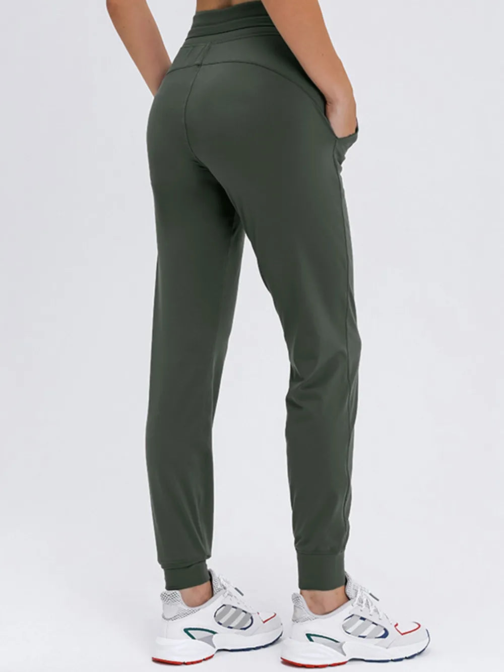 Millennia Double Take Tied Joggers with Pockets - Lilixa.store