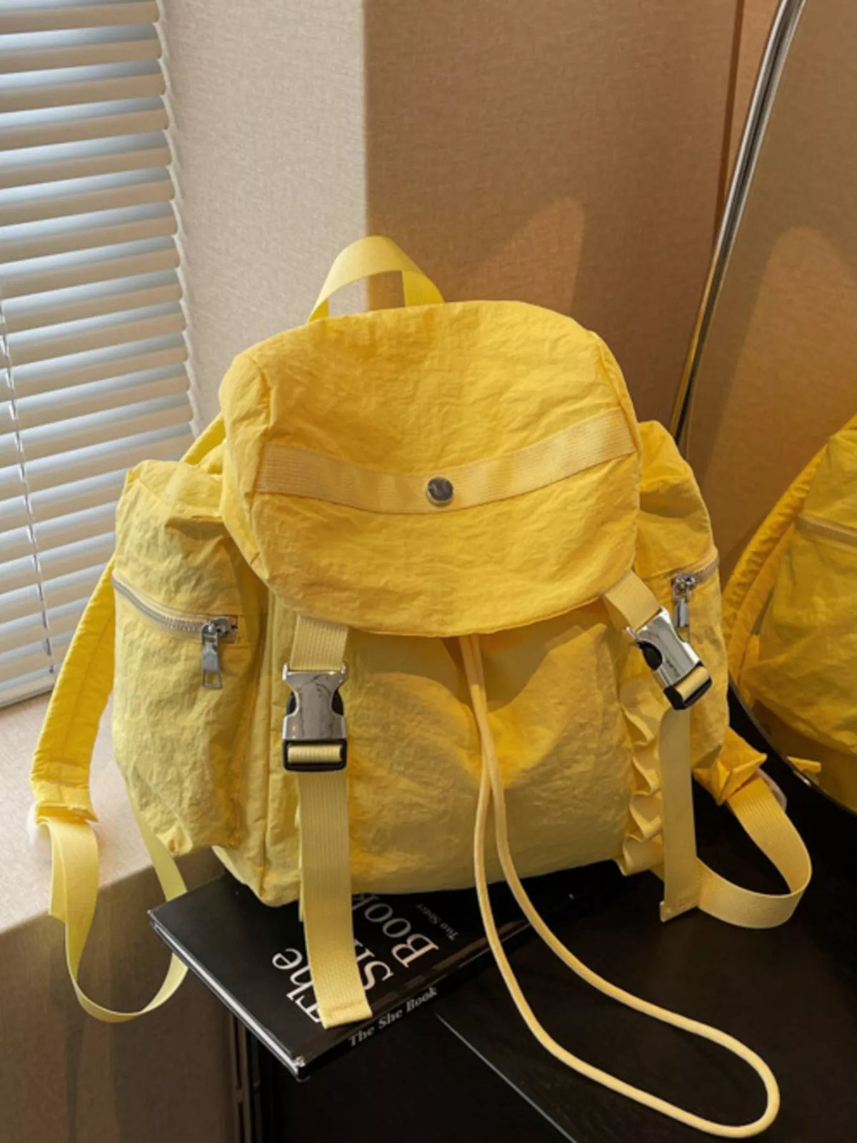 Lightweight Drawstring Casual Backpack Bag - Lilixa.store